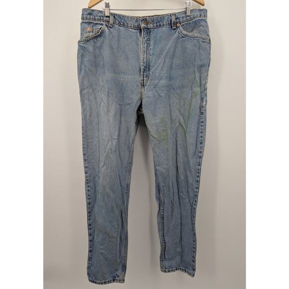 Vintage Levis 9922 Jeans Women's 20W M ORANGE TAB 40x30 Relaxed Fit Tapered Leg - Picture 1 of 9